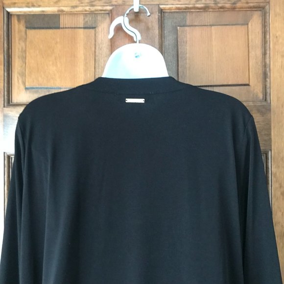 #2 Michael Kors Black Dress w/Goldtone Grommets X-Large - Picture 9 of 11